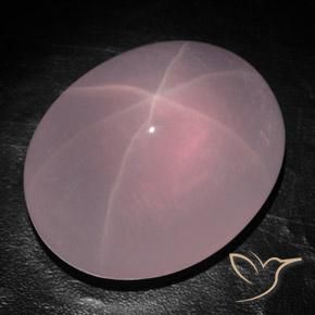 579.55ct Натуральный Средний розовый Звездчатый Розовый Кварц, Овал, Полупрозрачный