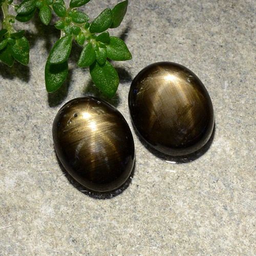 4.01 карата, натуральный Черный Звездчатый сапфир, Огранка Овал, Непрозрачный