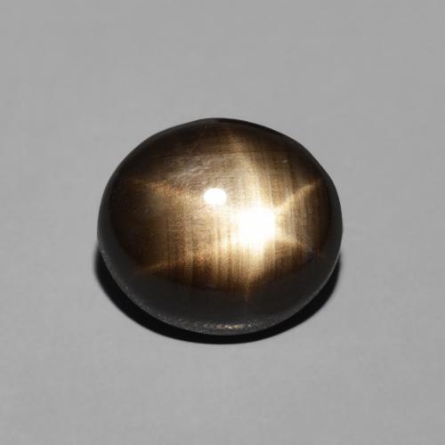 2.74ct Натуральный Черный Звездчатый сапфир, Овал, Непрозрачный