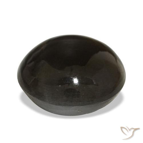 9.08 карата, натуральный Шоколадно-коричневый Звездчатый Солнечный Камень, Огранка Круг, Непрозрачный