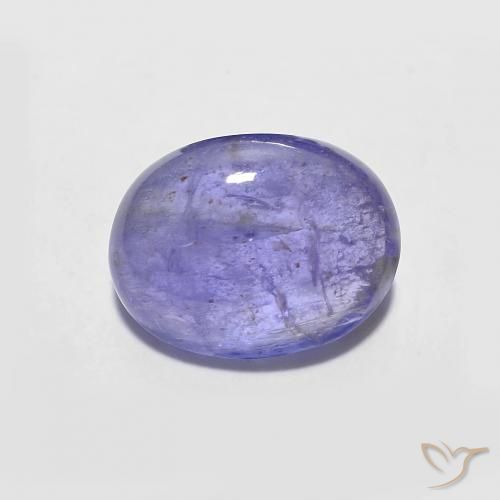 2.06ct Натуральный Фиолетовый Танзанит, Овал, Прозрачный