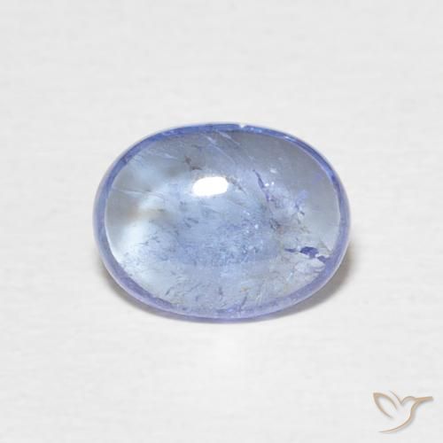 1.29ct Натуральный Голубые Танзанит, Овал, Прозрачный