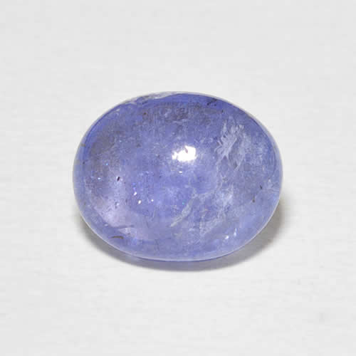 2.45ct Натуральный Светло-синий Танзанит, Овал, Прозрачный