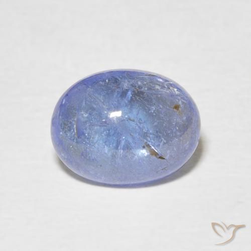 2.93ct Натуральный Светло-синий Танзанит, Овал, Прозрачный