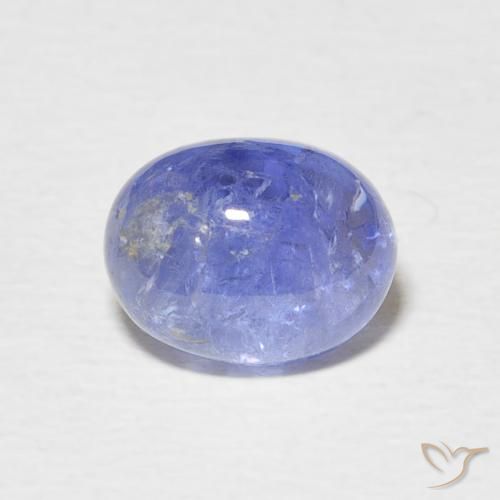 2.84ct Натуральный Темно-синий Танзанит, Овал, Прозрачный