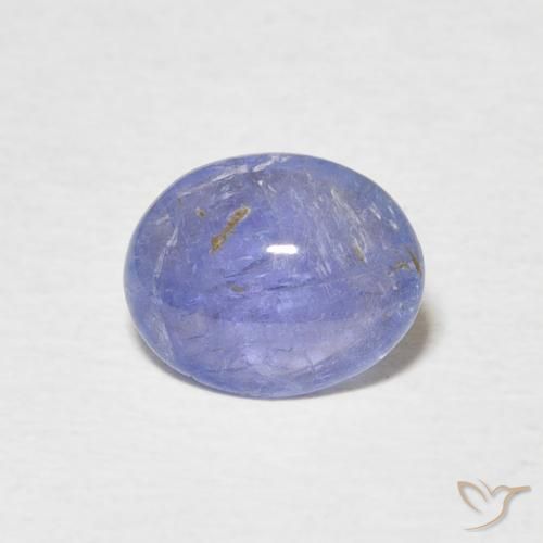 1.75ct Натуральный Темно-синий Танзанит, Овал, Прозрачный