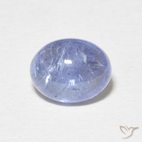 2.69ct Натуральный Светло-синий Танзанит, Овал, Прозрачный