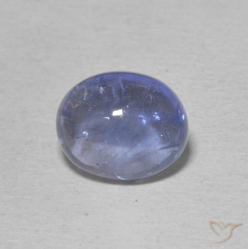 3.73ct Натуральный Интенсивный фиолетовый синий Танзанит, Овал, Прозрачный