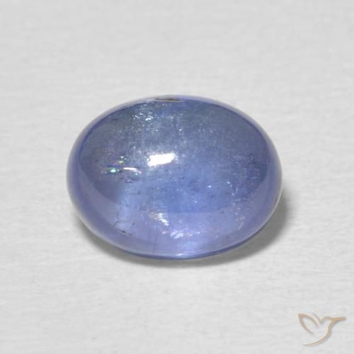 1.93ct Натуральный Светло-синий Танзанит, Овал, Прозрачный