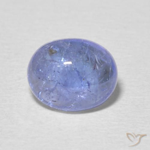 2.46ct Натуральный Голубые Танзанит, Овал, Прозрачный