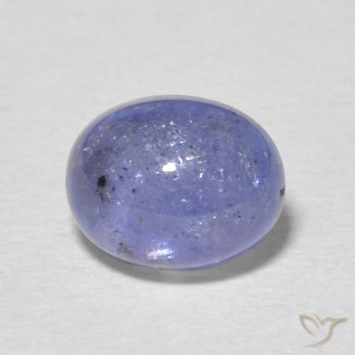 3.04ct Натуральный Темно-синий Танзанит, Овал, Прозрачный