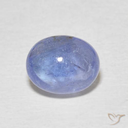 2.45ct Натуральный Светло-синий Танзанит, Овал, Прозрачный