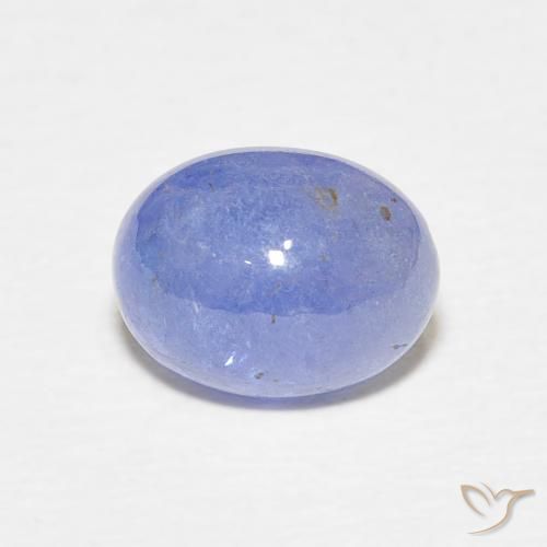 2.68ct Натуральный Интенсивный синий Танзанит, Овал, Полупрозрачный