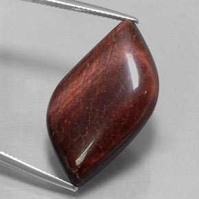 Натуральный многоцветный tiger's eye matrix 28,57 карата необычная форма, непрозрачный