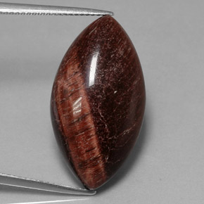 Натуральный многоцветный tiger's eye matrix 21,56 карата маркиз, непрозрачный