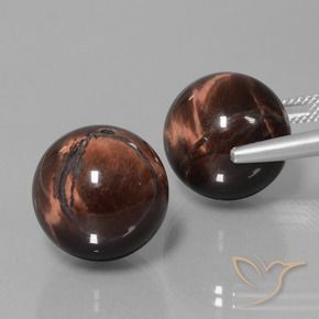 40.23 карата, натуральный Многоцветный Тигриный Глаз Матрица, Сфера / Шар, Непрозрачный