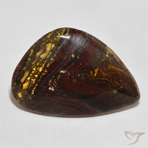 29.03ct Натуральный Многоцветный Тигриный Глаз Матрица, причудливая, Непрозрачный