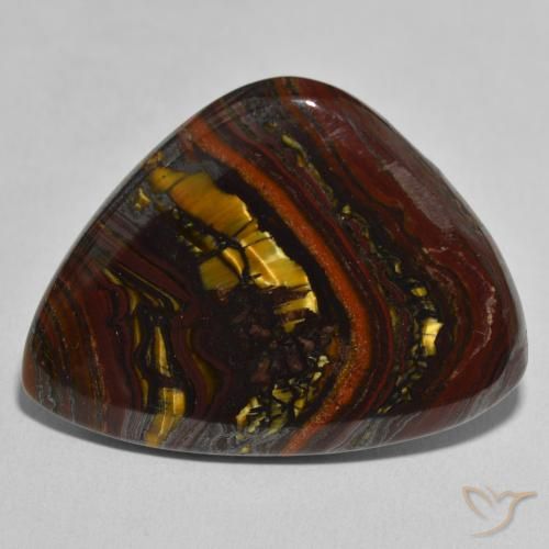 36.54ct Натуральный Многоцветный Тигриный Глаз Матрица, причудливая, Непрозрачный