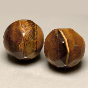 Натуральный коричневый tiger's eye  карата сфера / шар, непрозрачный