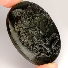 Натуральный многоцветный tiger's eye 122,90 карата необычная форма, непрозрачный