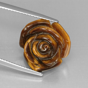 Натуральный многоцветный tiger's eye 11,35 карата необычная форма, непрозрачный