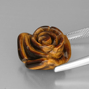 Натуральный многоцветный tiger's eye 13,03 карата необычная форма, непрозрачный