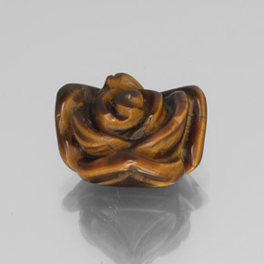 Натуральный коричневый tiger's eye 10,61 карата необычная форма, непрозрачный