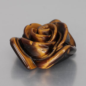 12.07 карата, натуральный Золотисто-коричневый Тигровый глаз, Необычная форма, Непрозрачный