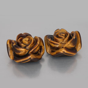 Натуральный коричневый tiger's eye  карата необычная форма, непрозрачный
