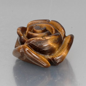 Натуральный коричневый tiger's eye 11,88 карата необычная форма, непрозрачный