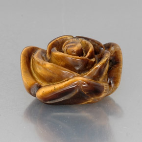 Натуральный коричневый tiger's eye 10,53 карата необычная форма, непрозрачный