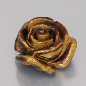 Натуральный коричневый tiger's eye 11,90 карата необычная форма, непрозрачный