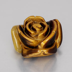 Натуральный коричневый tiger's eye 11,74 карата необычная форма, непрозрачный