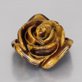 Натуральный коричневый tiger's eye 11,62 карата необычная форма, непрозрачный