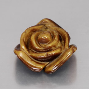 Натуральный коричневый tiger's eye 10,60 карата необычная форма, непрозрачный