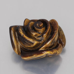 Натуральный коричневый tiger's eye 11,76 карата необычная форма, непрозрачный