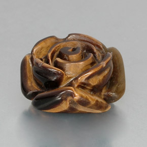 Натуральный коричневый tiger's eye 11,08 карата необычная форма, непрозрачный