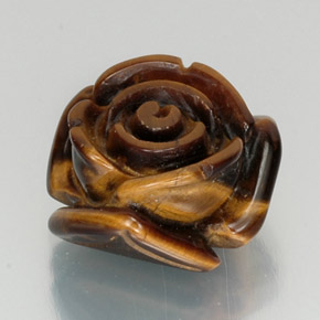 Натуральный коричневый tiger's eye 11,77 карата необычная форма, непрозрачный