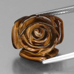 Натуральный коричневый tiger's eye 10,44 карата необычная форма, непрозрачный