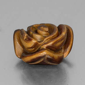 Натуральный коричневый tiger's eye 10,77 карата необычная форма, непрозрачный
