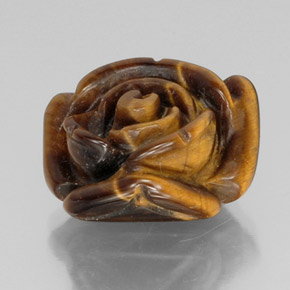 12.46 карата, натуральный Золотисто-коричневый Тигровый глаз, Необычная форма, Непрозрачный