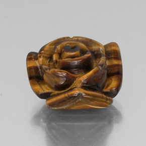 Натуральный коричневый tiger's eye 11,66 карата необычная форма, непрозрачный