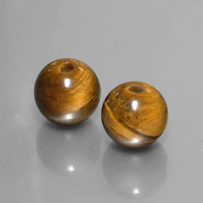 Натуральный коричневый tiger's eye  карата сфера / шар, непрозрачный