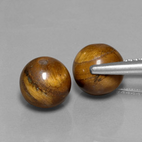 Натуральный коричневый tiger's eye  карата сфера / шар, непрозрачный