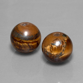 Натуральный коричневый tiger's eye  карата сфера / шар, непрозрачный
