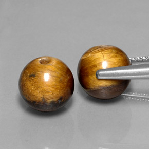 Натуральный коричневый tiger's eye  карата сфера / шар, непрозрачный