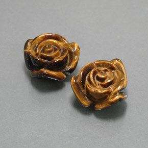 Натуральный коричневый tiger's eye 23,41 карата необычная форма, непрозрачный