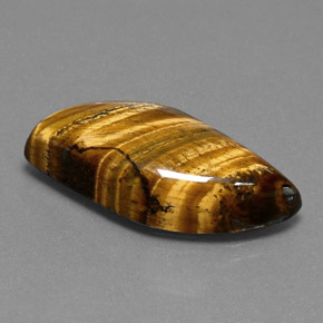 18.41 карата, натуральный Золотисто-коричневый Тигровый глаз, Необычная форма, Непрозрачный