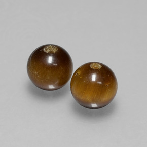 Натуральный коричневый tiger's eye  карата сфера / шар, непрозрачный