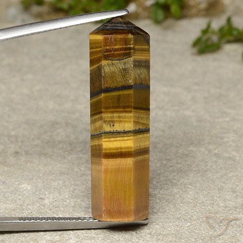 21.50ct Натуральный Коричневый Тигриный Глаз, причудливая, Непрозрачный